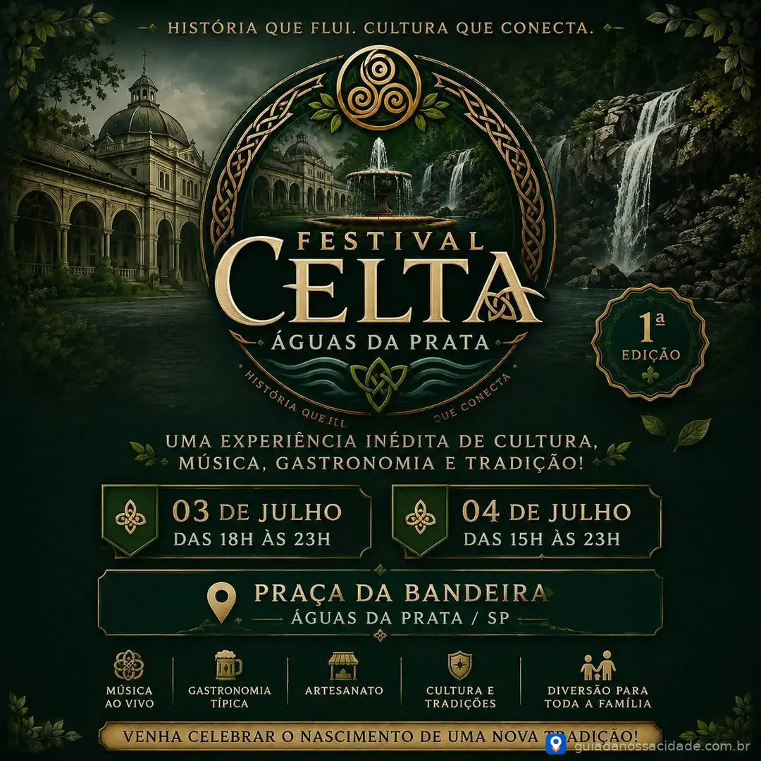 Festival Celta agita Águas da Prata em julho