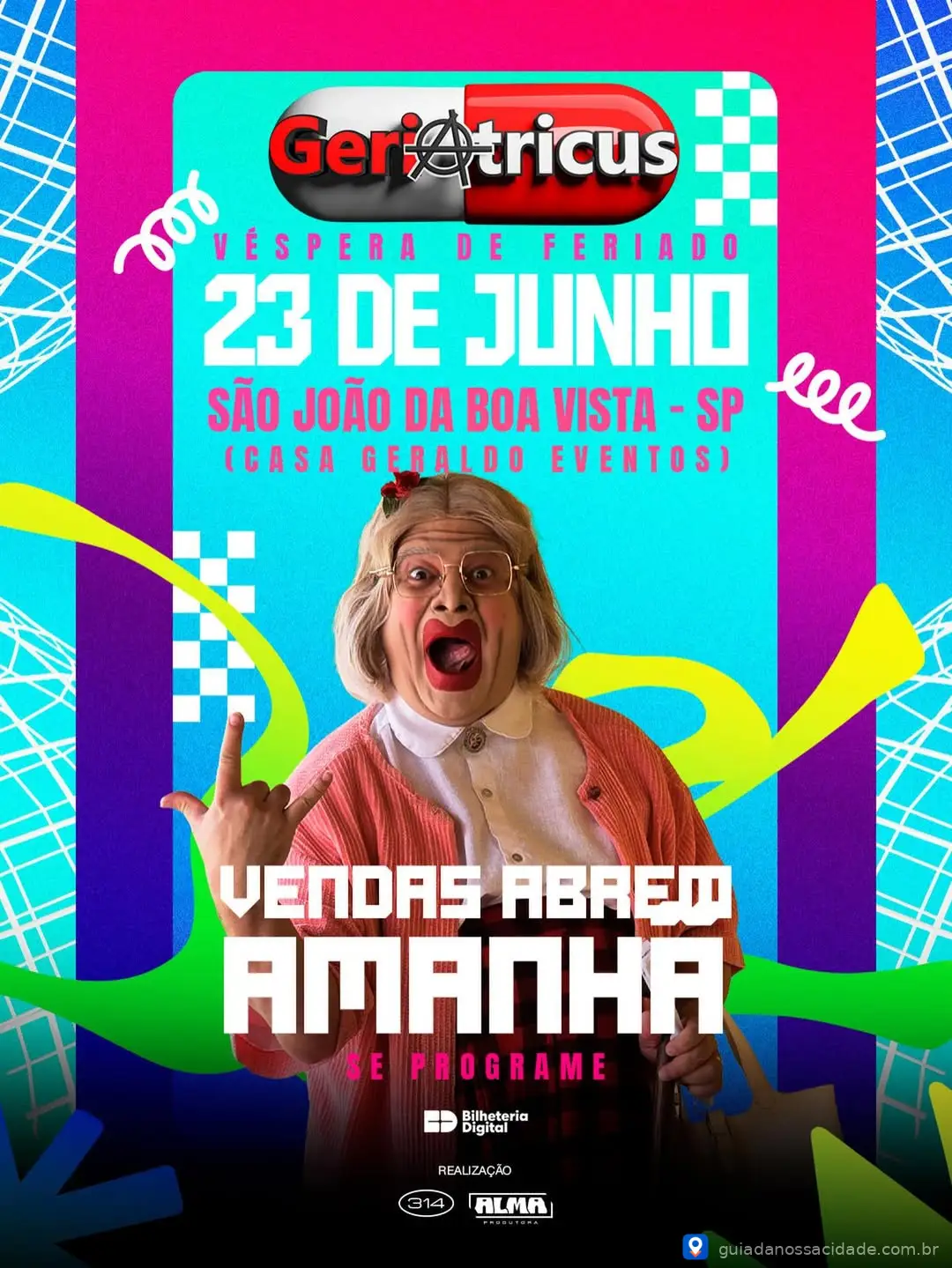 Geriatricus em São João: Ingressos Disponíveis para o Show