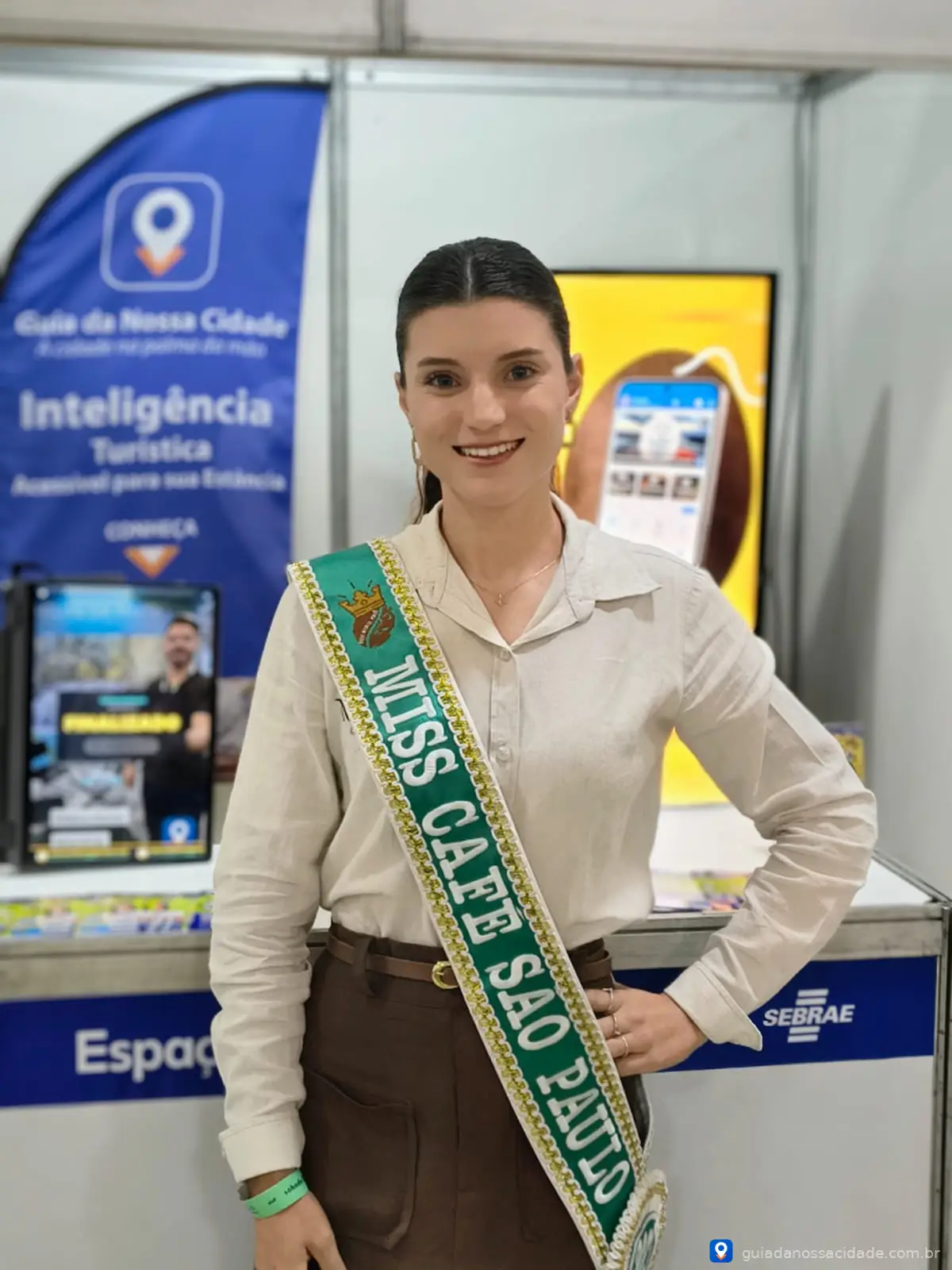 Única representante paulista, Ester Pezotti leva a tradição familiar da cafeicultura à final do Miss Brasil Café 2027